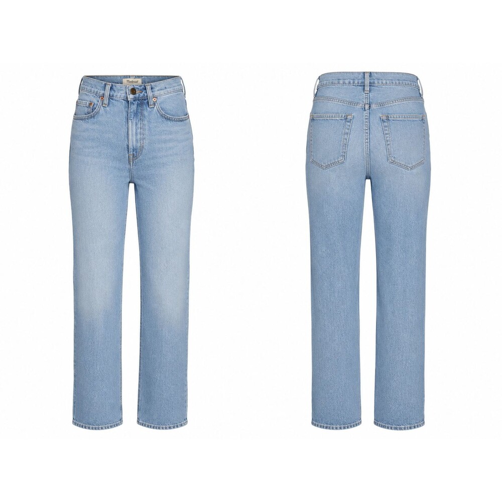 Madewell The Perfect Vintage Jean Women's Size 25 High Rise Straight Light Wash
